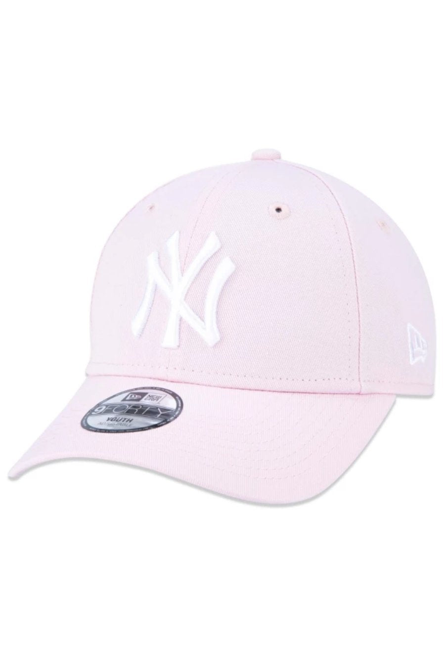 BONÉ INFANTIL 9FORTY SNAPBACK MLB NEW YORK YANKEES ABA CURVA ROSA