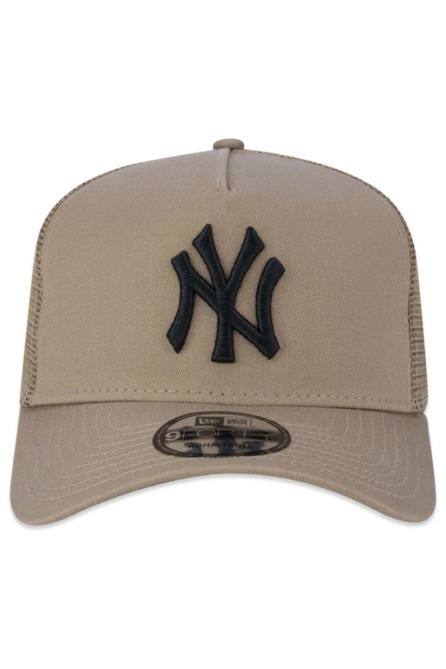 BONÉ 9FORTY A-FRAME TRUCKER SNAPBACK MLB NEW YORK YANKEES ABA CURVA CÁQUI