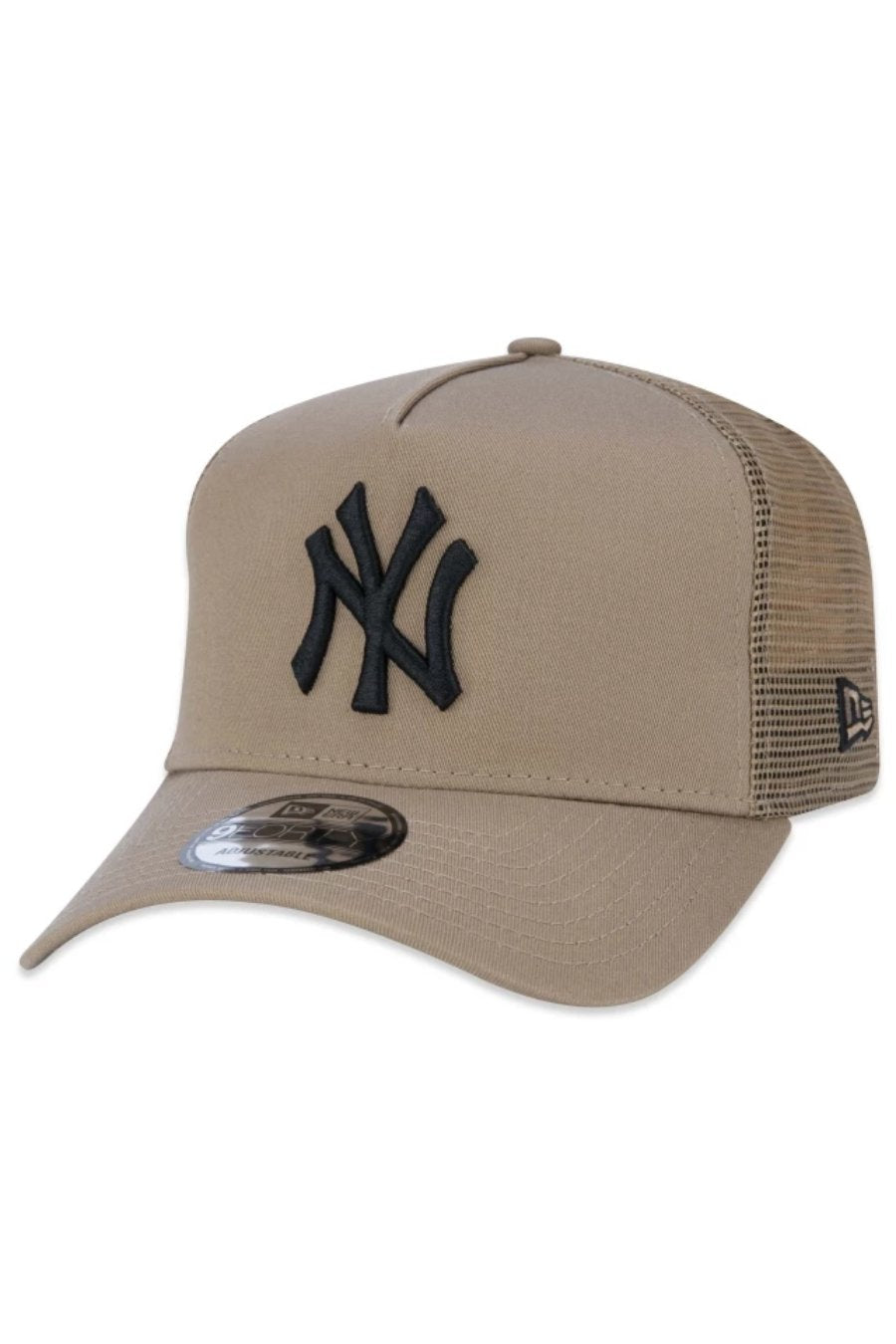 BONÉ 9FORTY A-FRAME TRUCKER SNAPBACK MLB NEW YORK YANKEES ABA CURVA CÁQUI