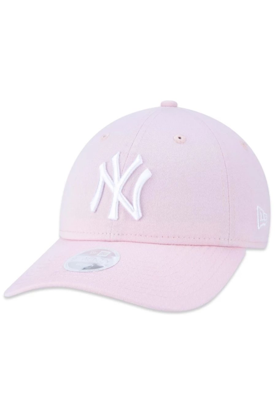 BONÉ FEMININO 9TWENTY STRAPBACK MLB NEW YORK YANKEES ABA CURVA ROSA