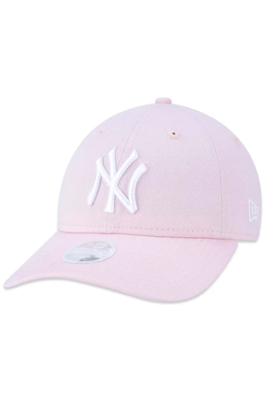 BONÉ FEMININO 9TWENTY STRAPBACK MLB NEW YORK YANKEES ABA CURVA ROSA