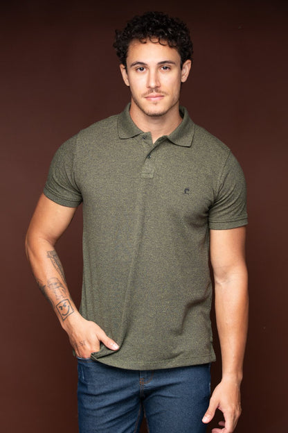 POLO PIQUET TOM AMARELO