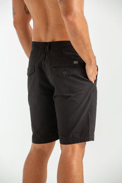 BERMUDA CASUAL SLIM PRETO