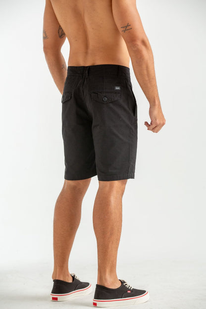 BERMUDA CASUAL SLIM PRETO