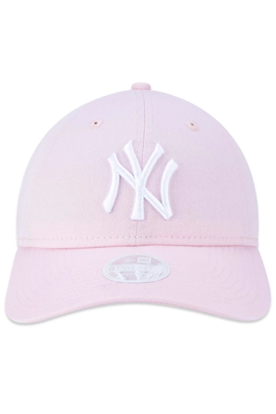 BONÉ FEMININO 9TWENTY STRAPBACK MLB NEW YORK YANKEES ABA CURVA ROSA