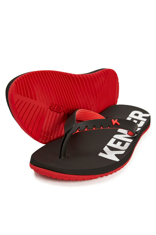 SANDÁLIA KENNER RED VERMELHO E PRETO 01