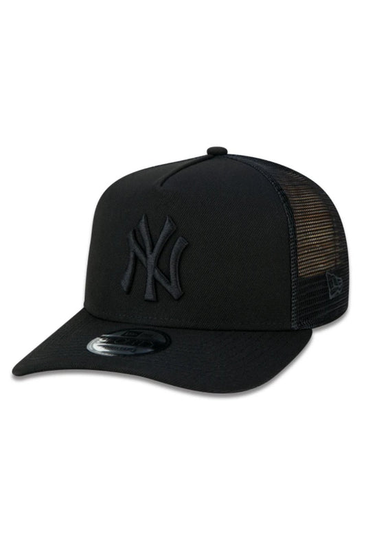 BONÉ 9FORTY A-FRAME TRUCKER SNAPBACK ABA CURVA MLB NEW YORK YANKEES