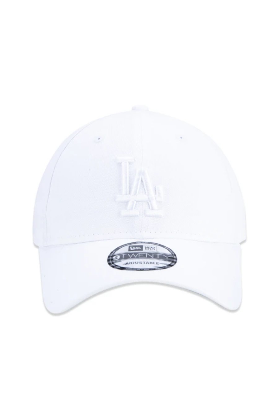 BONÉ 9TWENTY MLB LOS ANGELES DODGERS ABA CURVA BRANCO