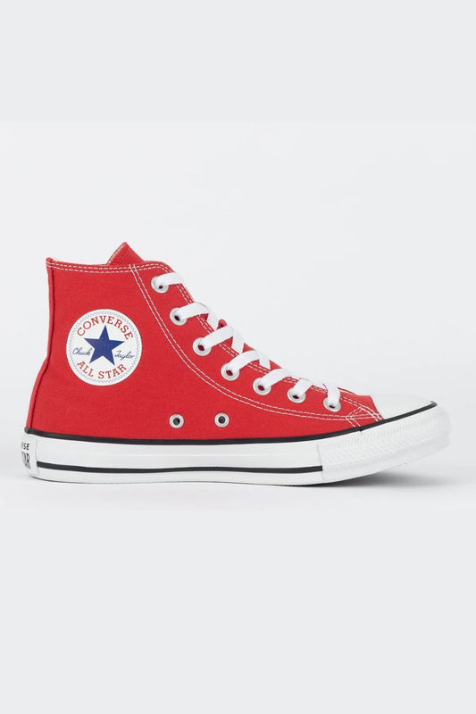 TENIS CONVERSE CHUCK TAYLOR ALL STAR CANO ALTO VERMELHO