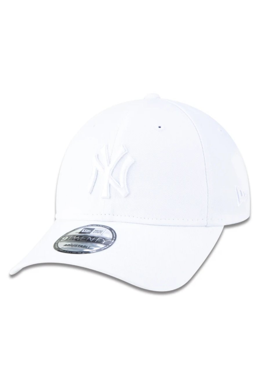 BONÉ 9TWENTY MLB NEW YORK YANKEES ABA CURVA BRANCO