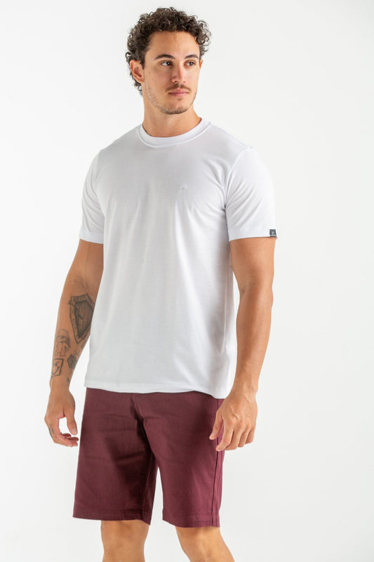 CAMISETA BÁSICA REGULAR FIT BRANCO