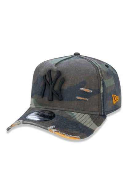 BONÉ 9FORTY A-FRAME DESTROYED MLB NEW YORK YANKEES CAMUFLADO