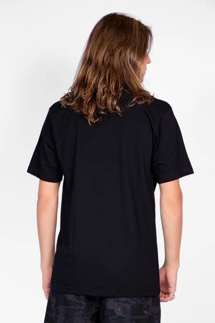 CAMISETA RIP CURL NEW ICON PRETO