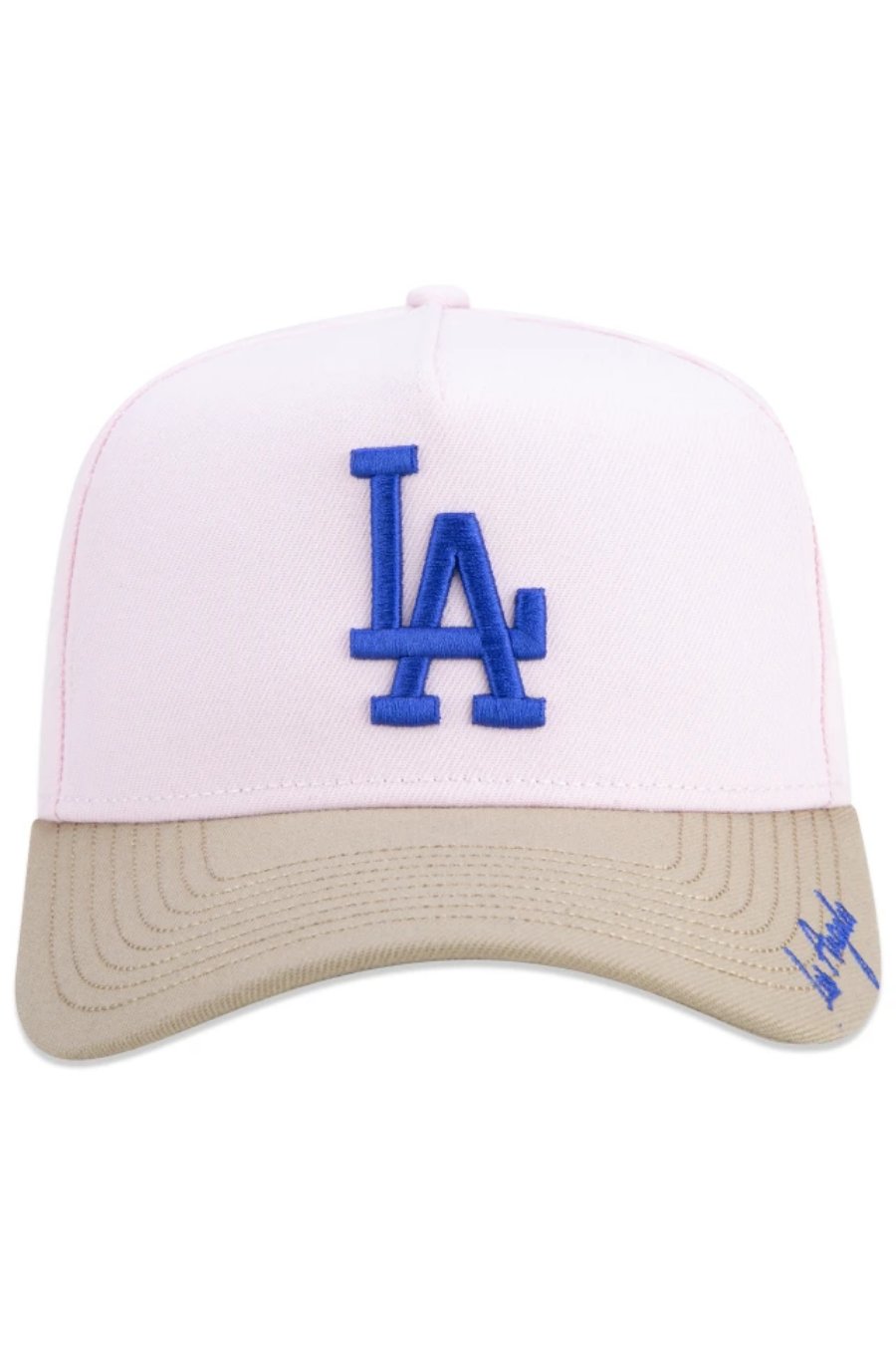 BONÉ 9FORTY A-FRAME SNAPBACK MLB LOS ANGELES DODGERS VACATION ABA CURVA ROSA