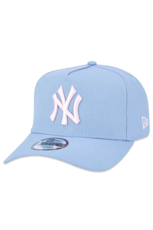 BONÉ 9FORTY A-FRAME SNAPBACK MLB NEW YORK YANKEES ABA CURVA AZUL