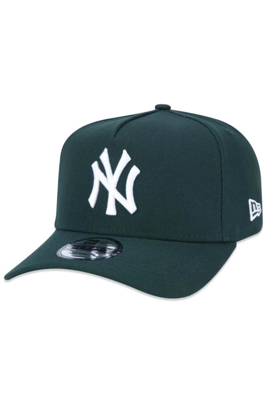 BONÉ 9FORTY A-FRAME SNAPBACK MLB NEW YORK YANKEES ABA CURVA VERDE