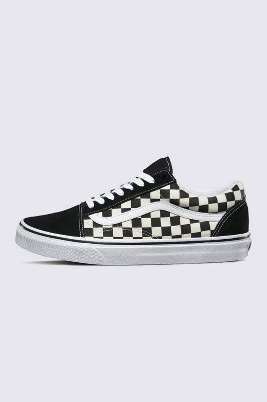 TENIS VANS OLD SKOOL QUADRICULADO BLACK/WHITE