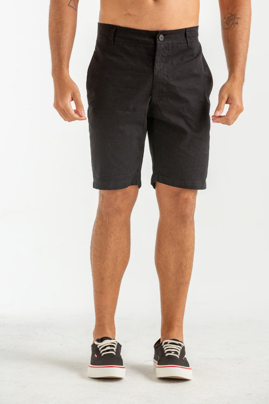 BERMUDA CASUAL SLIM PRETO